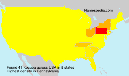 Surname Kocuba in USA Surname Kocuba in USA