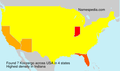 Surname Koczergo in USA Surname Koczergo in USA