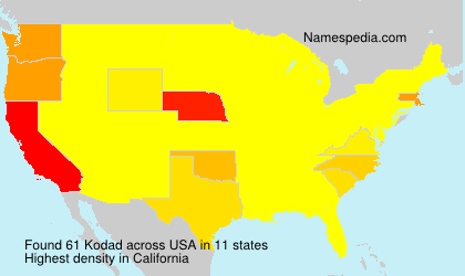 Surname Kodad in USA Surname Kodad in USA