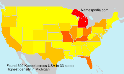 Surname Koebel in USA Surname Koebel in USA