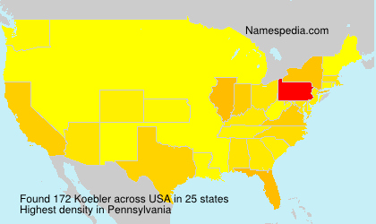 Surname Koebler in USA Surname Koebler in USA