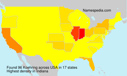 Surname Koehring in USA Surname Koehring in USA