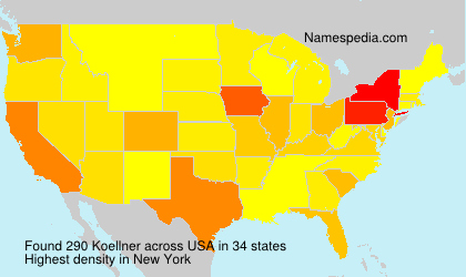 Surname Koellner in USA Surname Koellner in USA