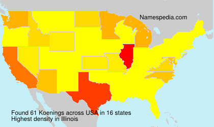 Surname Koenings in USA Surname Koenings in USA