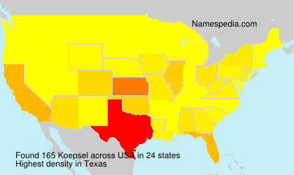 Surname Koepsel in USA Surname Koepsel in USA