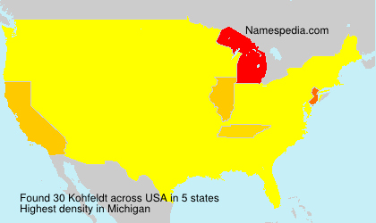 Surname Kohfeldt in USA Surname Kohfeldt in USA