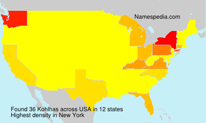 Surname Kohlhas in USA Surname Kohlhas in USA
