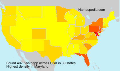 Surname Kohlhepp in USA Surname Kohlhepp in USA