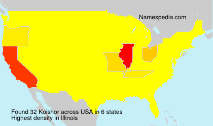 Surname Koishor in USA Surname Koishor in USA