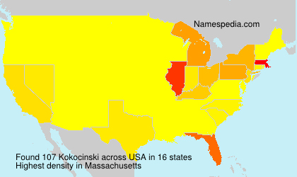 Surname Kokocinski in USA Surname Kokocinski in USA