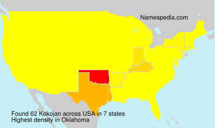 Surname Kokojan in USA