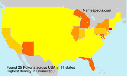 Surname Kokona in USA Surname Kokona in USA