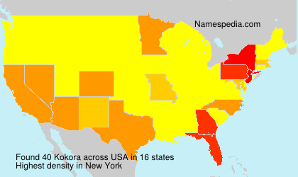 Surname Kokora in USA Surname Kokora in USA