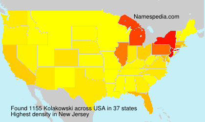 Surname Kolakowski in USA Surname Kolakowski in USA