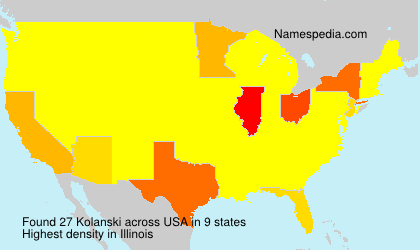 Surname Kolanski in USA Surname Kolanski in USA