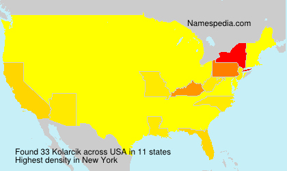 Surname Kolarcik in USA Surname Kolarcik in USA