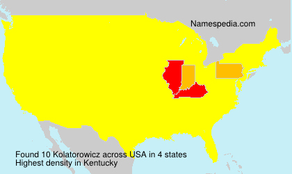 Surname Kolatorowicz in USA Surname Kolatorowicz in USA