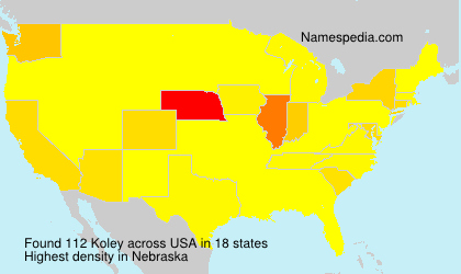 Surname Koley in USA Surname Koley in USA