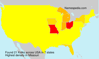 Surname Kolks in USA Surname Kolks in USA