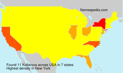 Surname Kollarova in USA Surname Kollarova in USA
