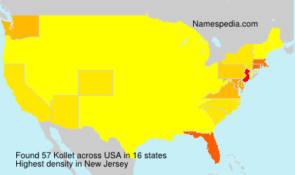 Surname Kollet in USA Surname Kollet in USA