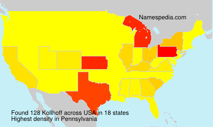 Surname Kollhoff in USA Surname Kollhoff in USA