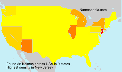 Surname Kolmos in USA Surname Kolmos in USA