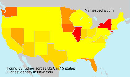 Surname Kolner in USA Surname Kolner in USA