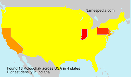 Surname Kolodchak in USA Surname Kolodchak in USA