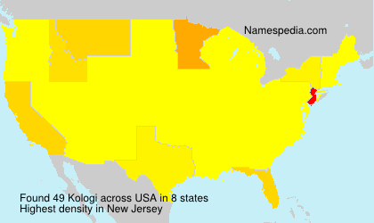 Surname Kologi in USA
