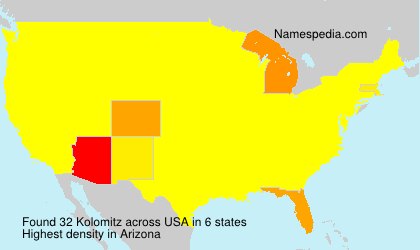 Surname Kolomitz in USA Surname Kolomitz in USA