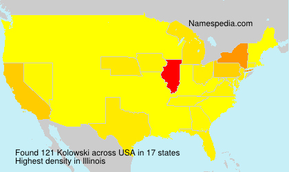Surname Kolowski in USA Surname Kolowski in USA
