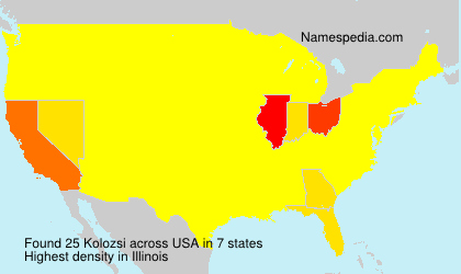 Surname Kolozsi in USA Surname Kolozsi in USA