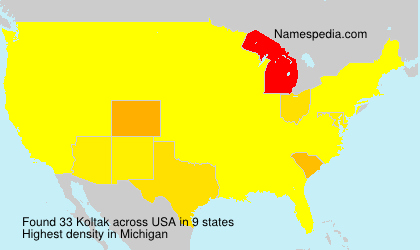 Surname Koltak in USA Surname Koltak in USA