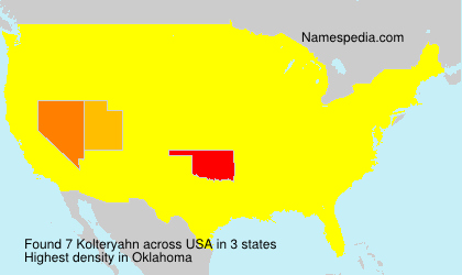 Surname Kolteryahn in USA Surname Kolteryahn in USA