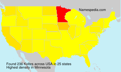 Surname Koltes in USA Surname Koltes in USA