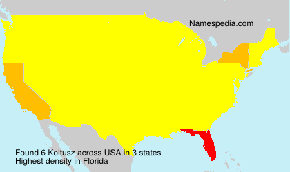 Surname Koltusz in USA Surname Koltusz in USA