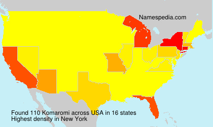 Surname Komaromi in USA Surname Komaromi in USA