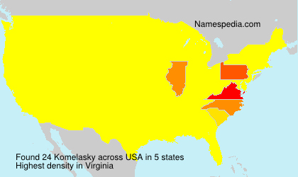 Surname Komelasky in USA Surname Komelasky in USA