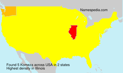 Surname Komeza in USA Surname Komeza in USA