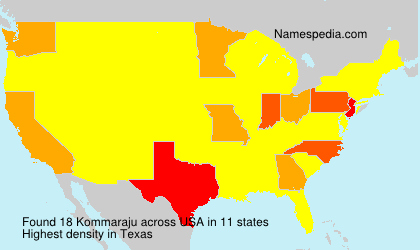 Surname Kommaraju in USA Surname Kommaraju in USA