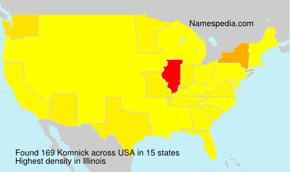 Surname Komnick in USA Surname Komnick in USA