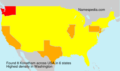 Surname Konatham in USA Surname Konatham in USA