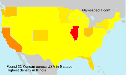 Surname Koncan in USA Surname Koncan in USA