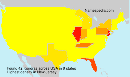 Surname Kondras in USA Surname Kondras in USA