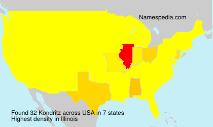Surname Kondritz in USA Surname Kondritz in USA