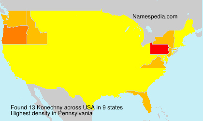 Surname Konechny in USA Surname Konechny in USA