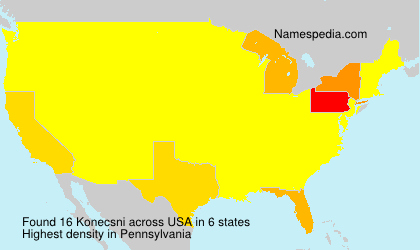 Surname Konecsni in USA Surname Konecsni in USA