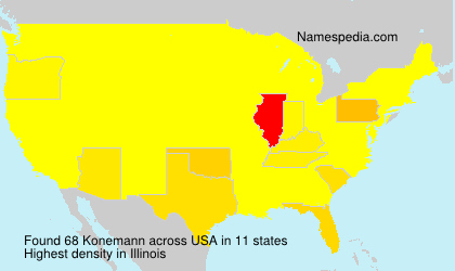 Surname Konemann in USA Surname Konemann in USA
