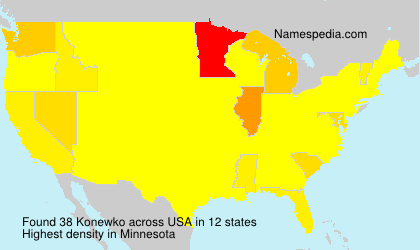 Surname Konewko in USA Surname Konewko in USA